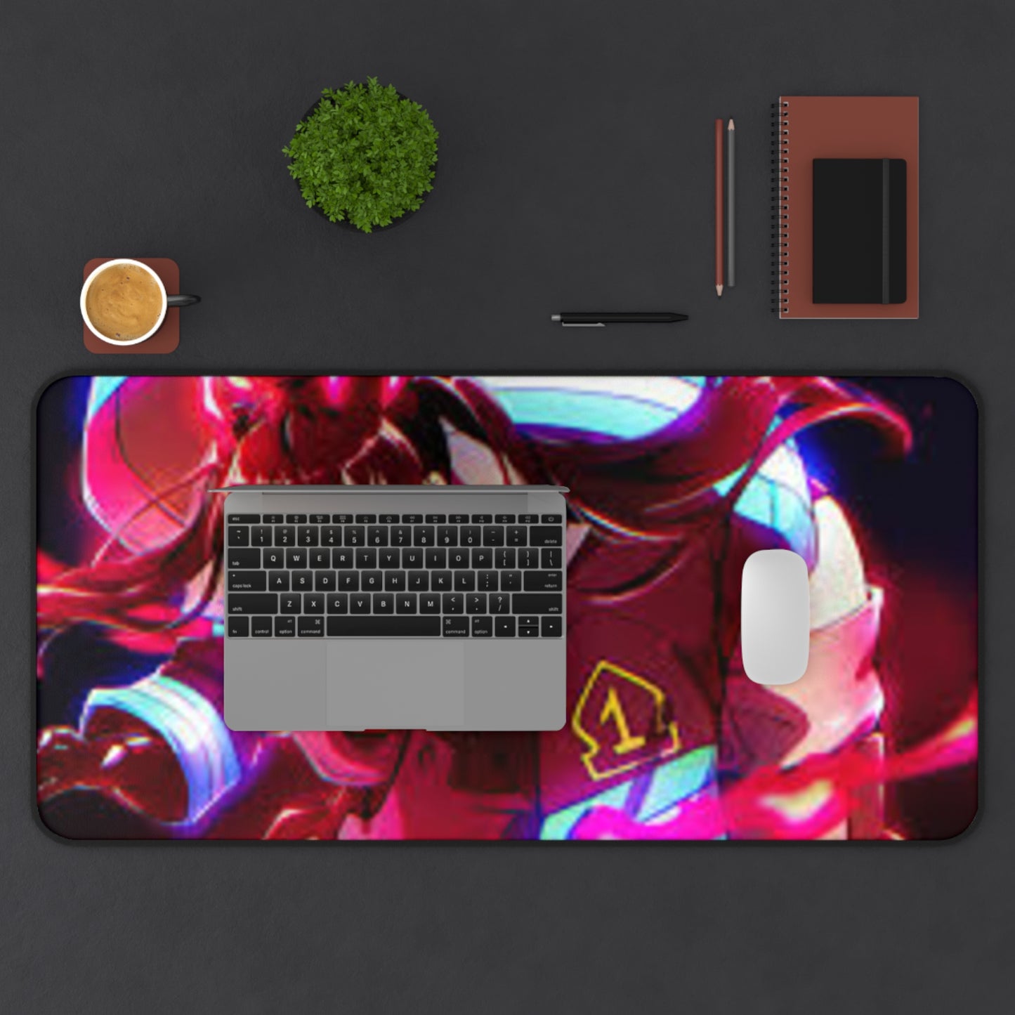 Fire force, Tamaki - Anime Desk Mat with Vibrant Design