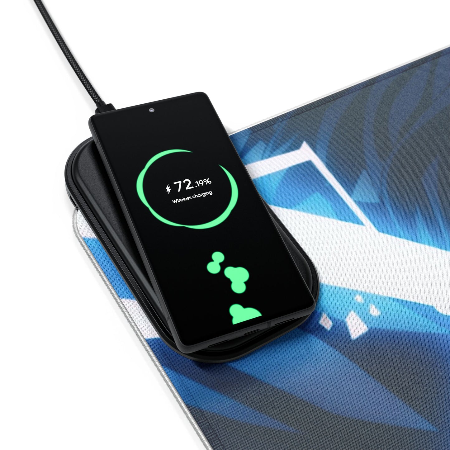 Sasuke Uchiha - LED Gaming Mouse Pad with Wireless Charging
