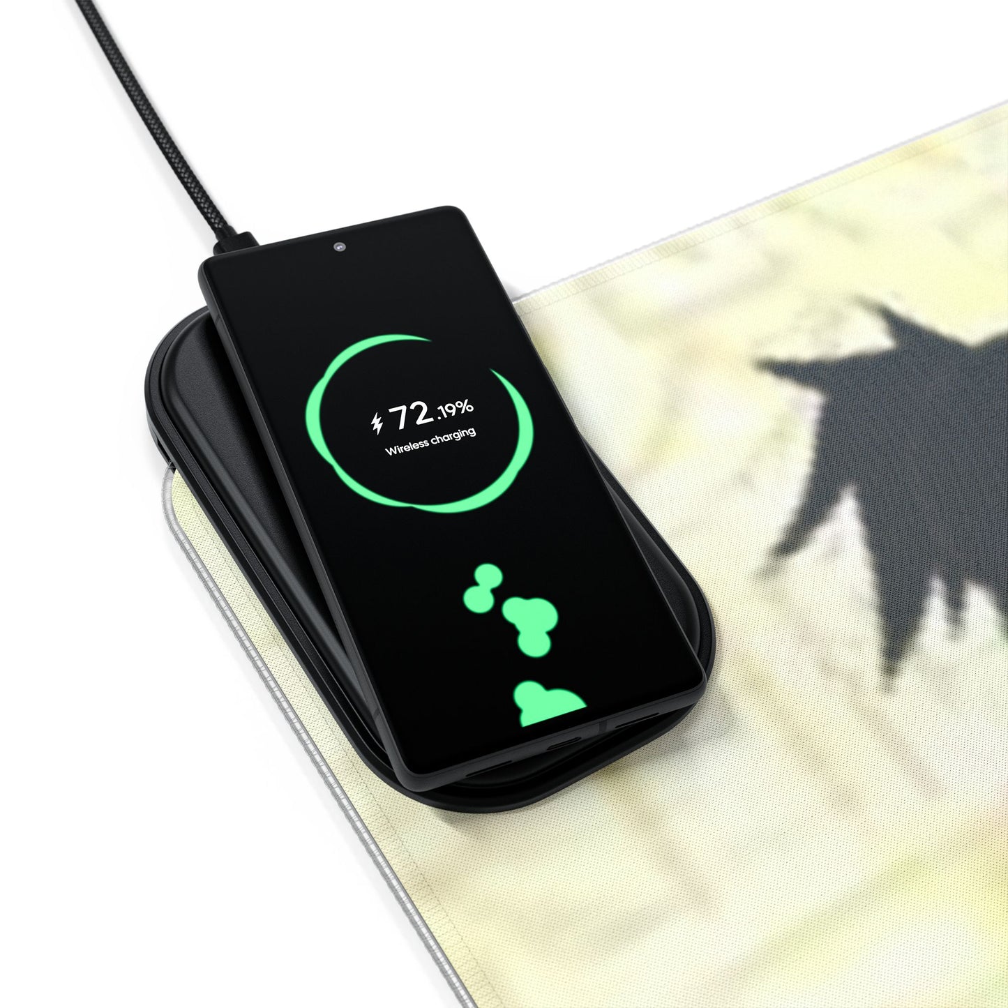 Naruto, LED Gaming Mouse Pad with Wireless Charging