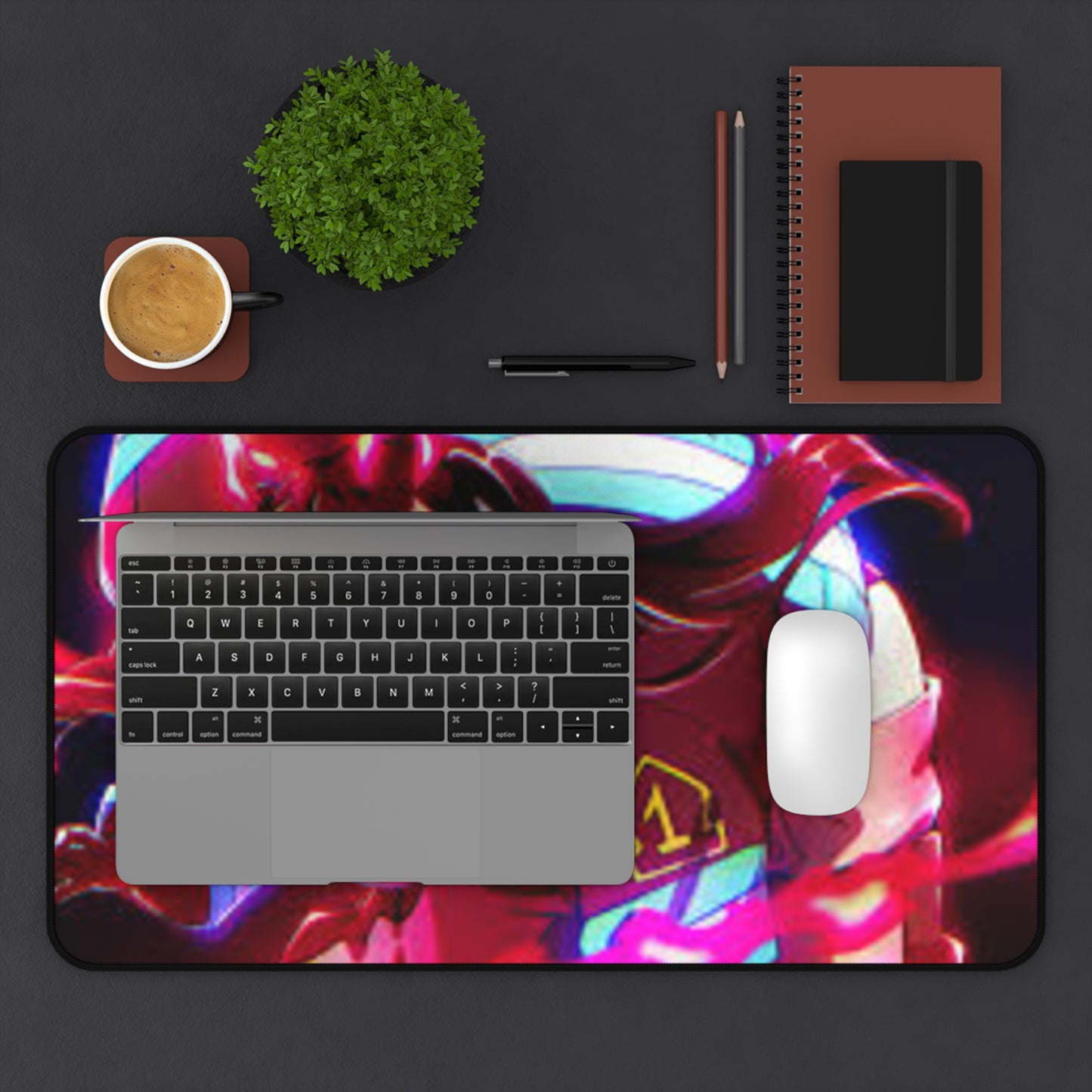 Fire force, Tamaki - Anime Desk Mat with Vibrant Design
