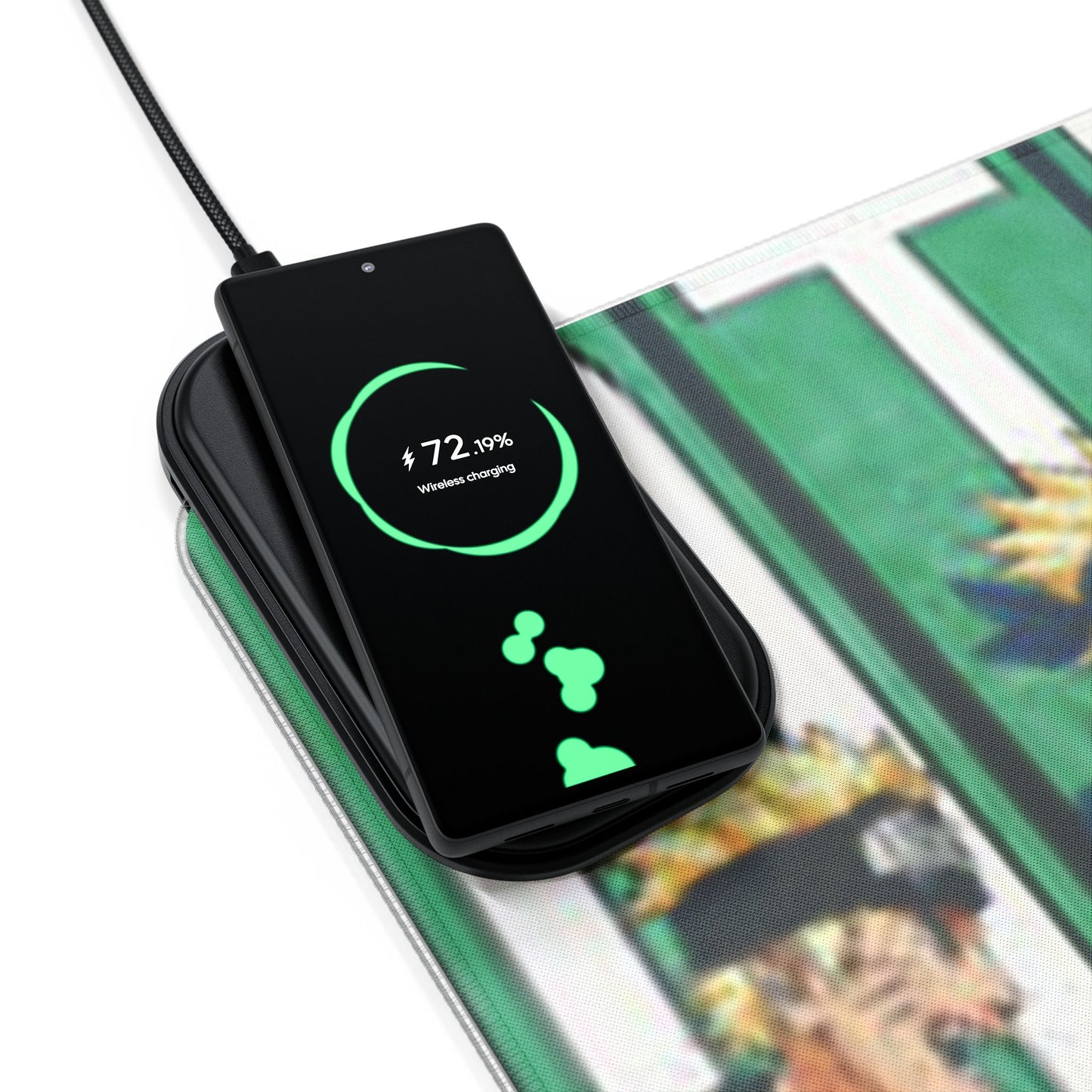 Naruto LED Wireless Charging Gaming Mouse Pad
