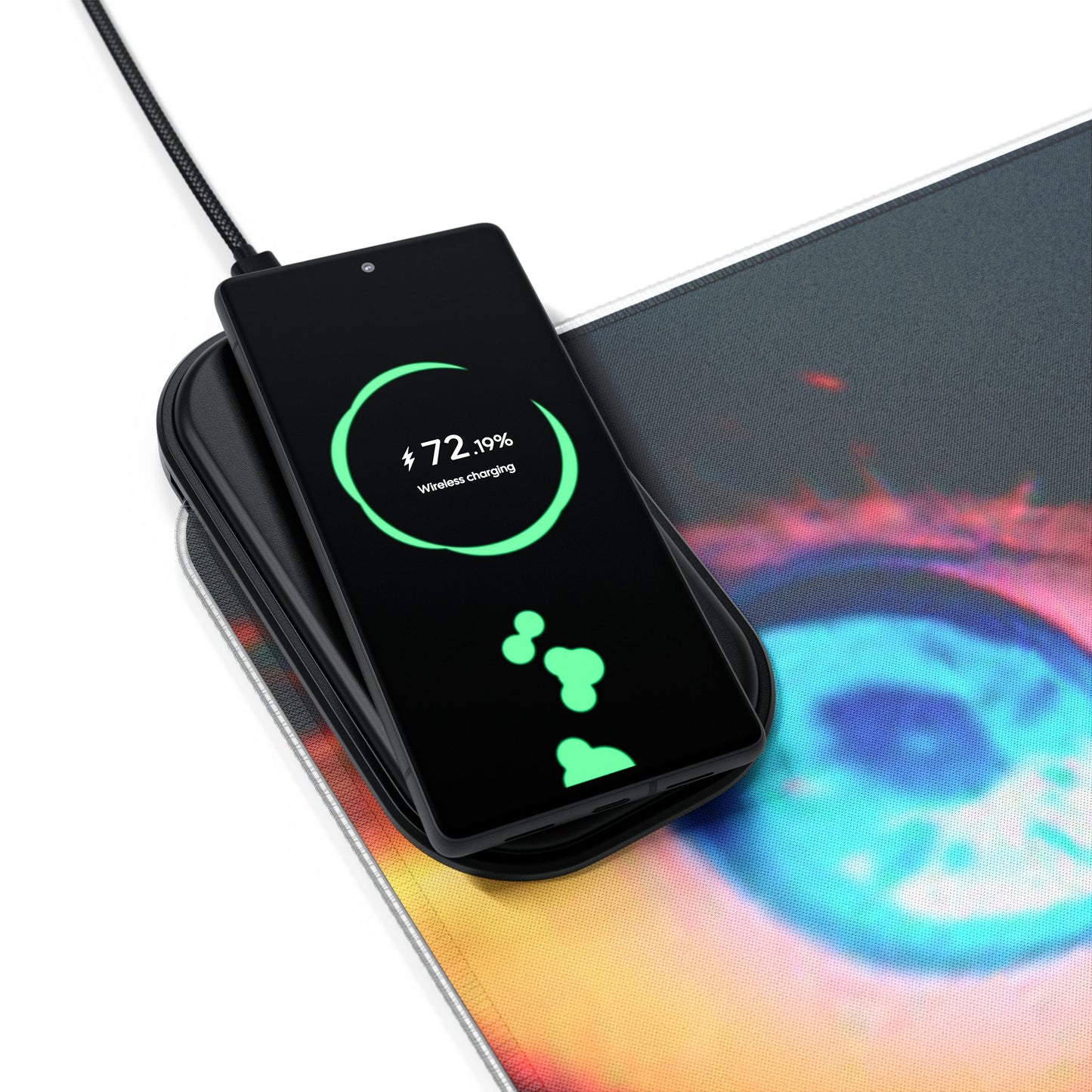 Jujutsu kaisen LED Gaming Mouse Pad with Wireless Charging
