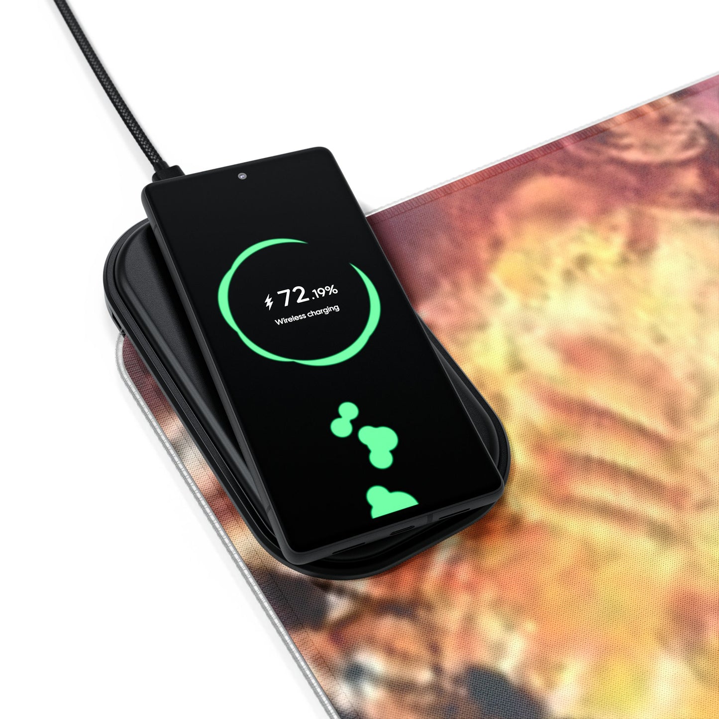Luffy x Law - LED Gaming Mouse Pad with Wireless Charging