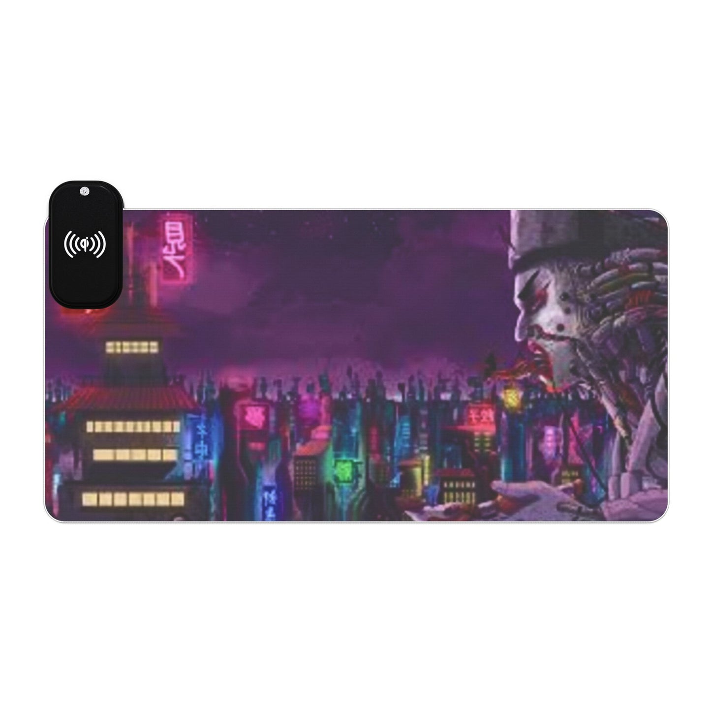 Naruto, Rain Village - LED Wireless Charging Gaming Mouse Pad