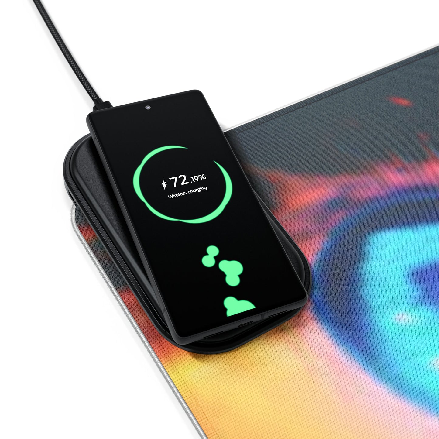 Jujutsu kaisen LED Gaming Mouse Pad with Wireless Charging