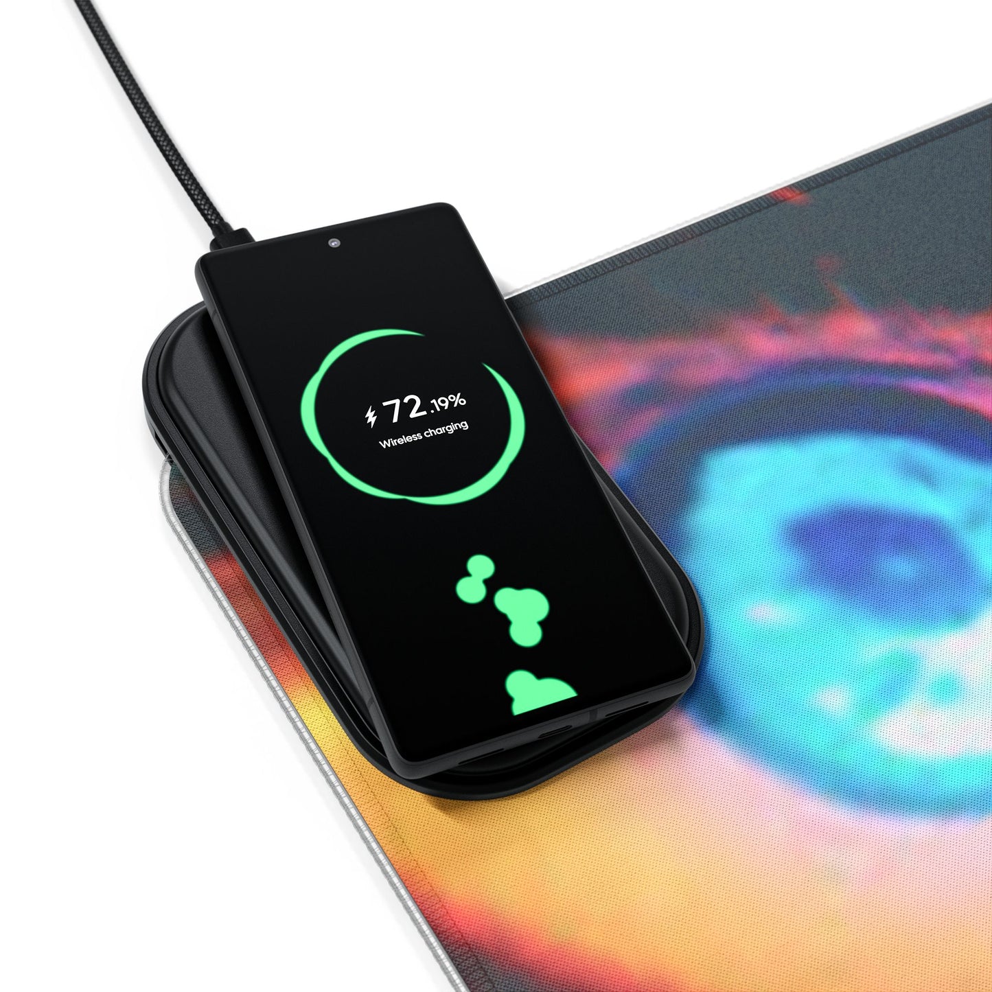Jujutsu kaisen LED Gaming Mouse Pad with Wireless Charging