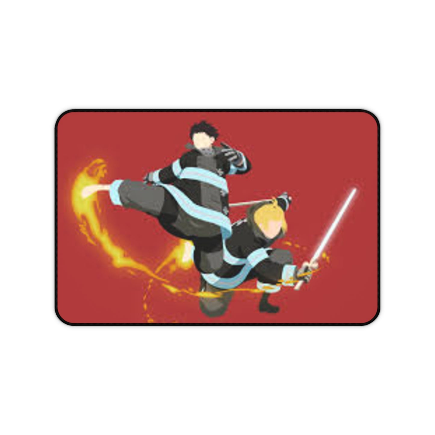 Fire force, Shinra x Arthur - Anime Desk Mat