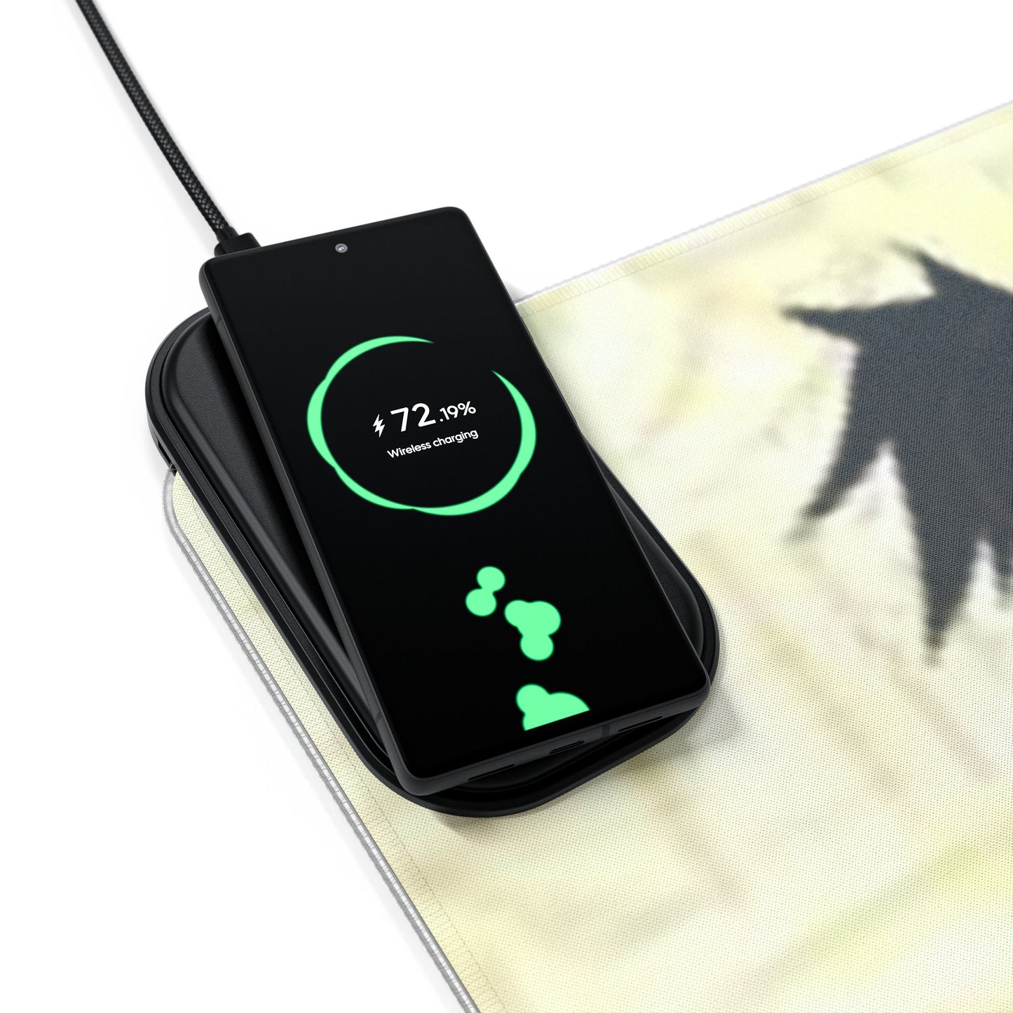 Naruto, LED Gaming Mouse Pad with Wireless Charging