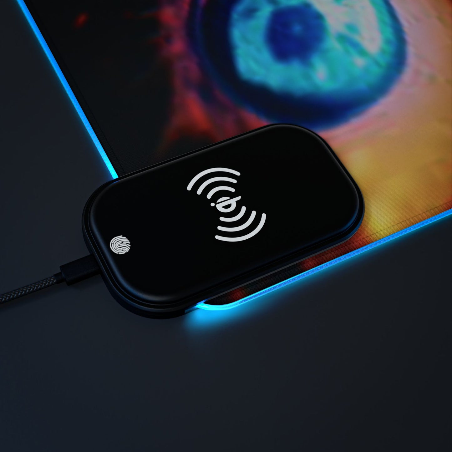 Jujutsu kaisen LED Gaming Mouse Pad with Wireless Charging