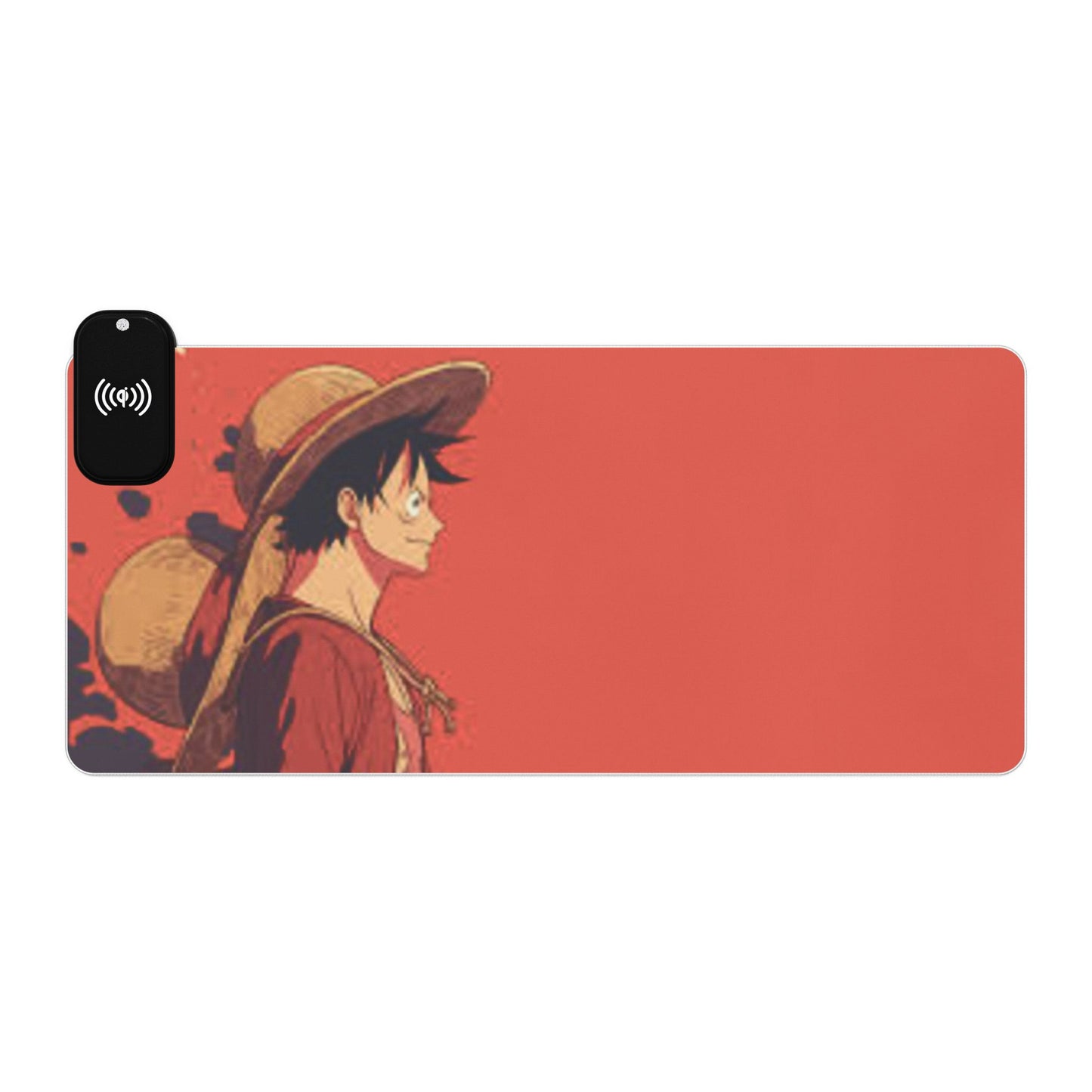 Luffy, One piece - LED Wireless Charging Gaming Mouse Pad