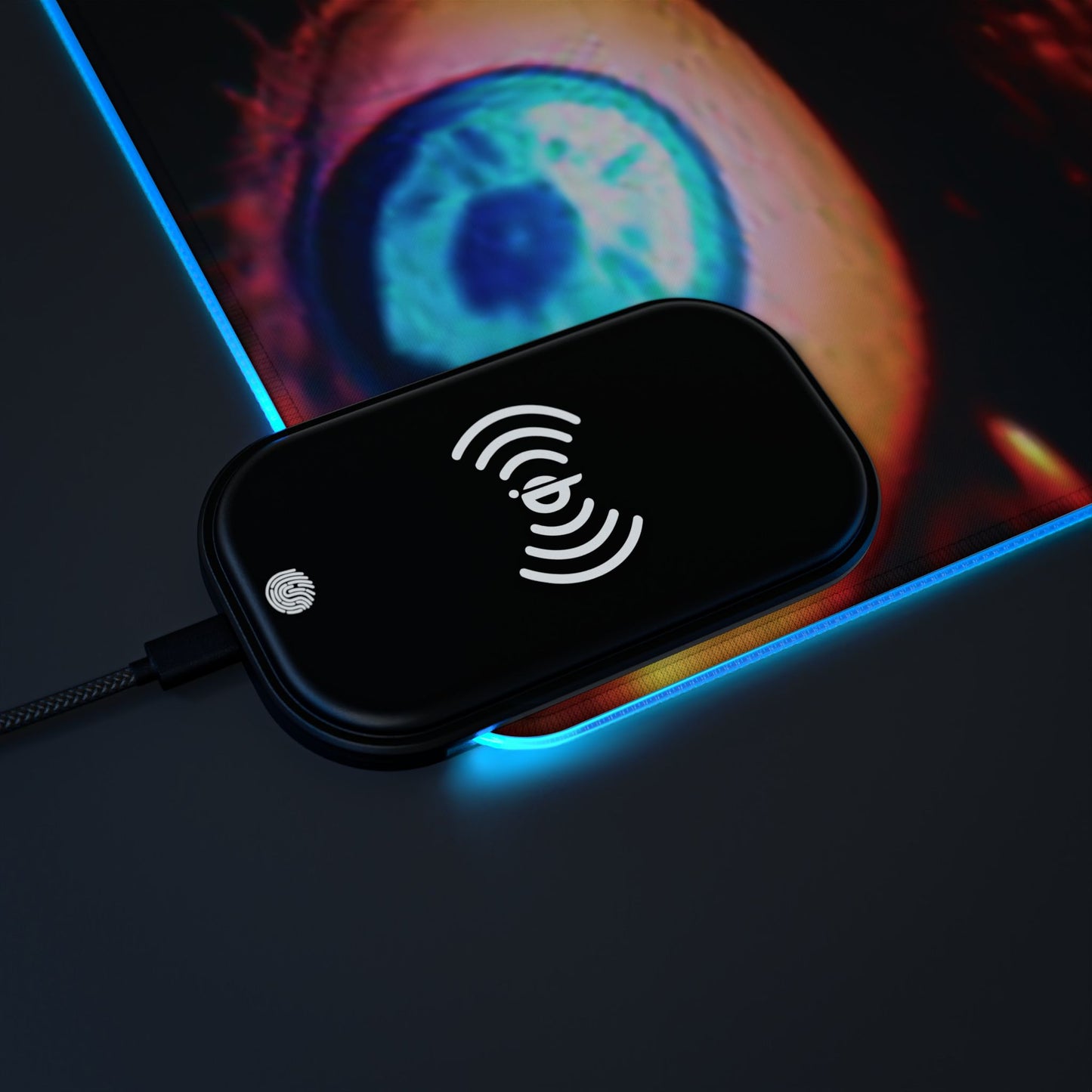Jujutsu kaisen LED Gaming Mouse Pad with Wireless Charging