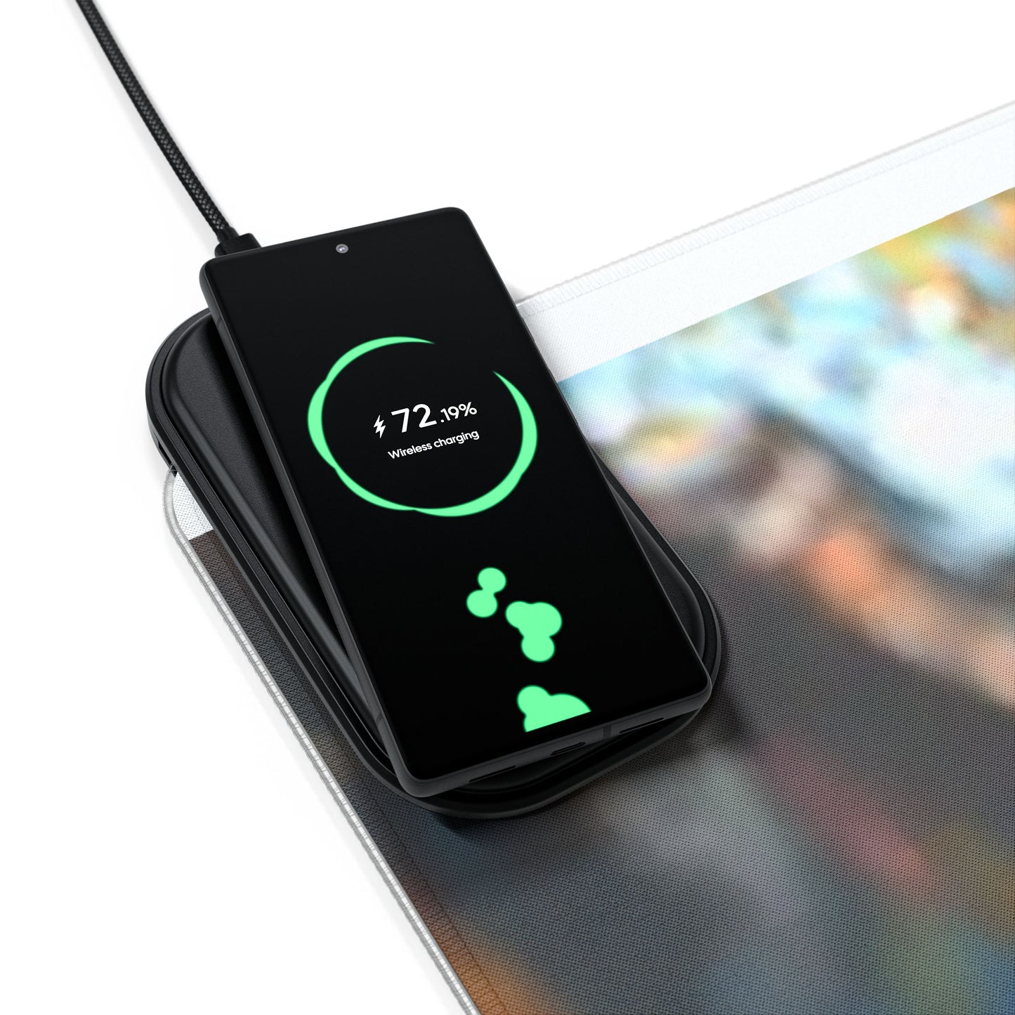 Luffy, one piece - LED Wireless Charging Gaming Mouse Pad
