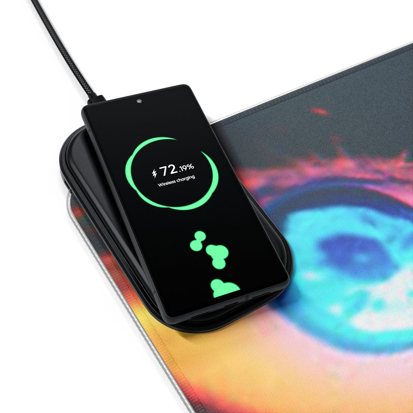 Jujutsu kaisen LED Gaming Mouse Pad with Wireless Charging