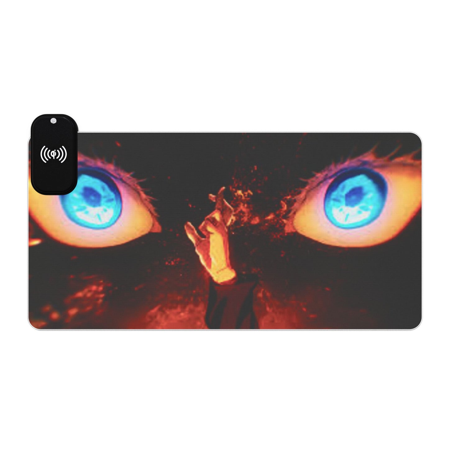 Jujutsu kaisen LED Gaming Mouse Pad with Wireless Charging