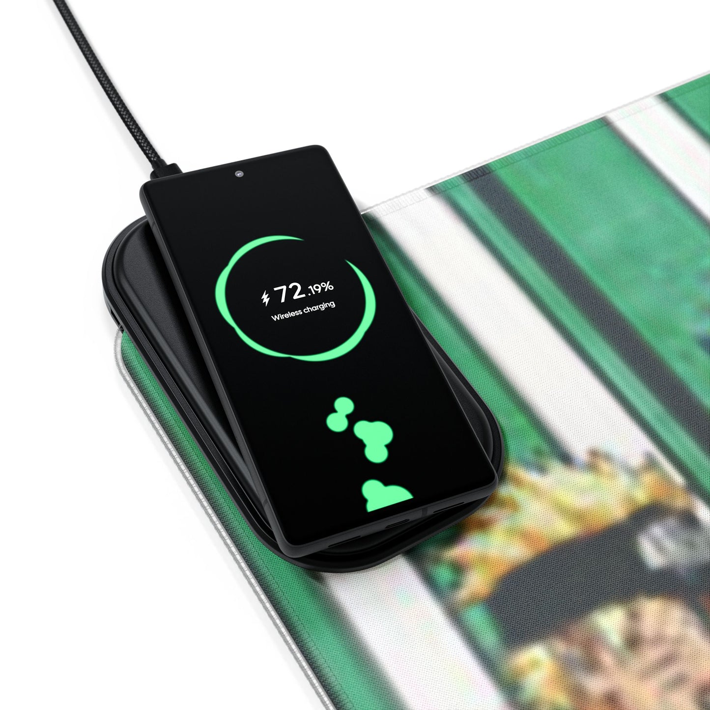 Naruto LED Wireless Charging Gaming Mouse Pad
