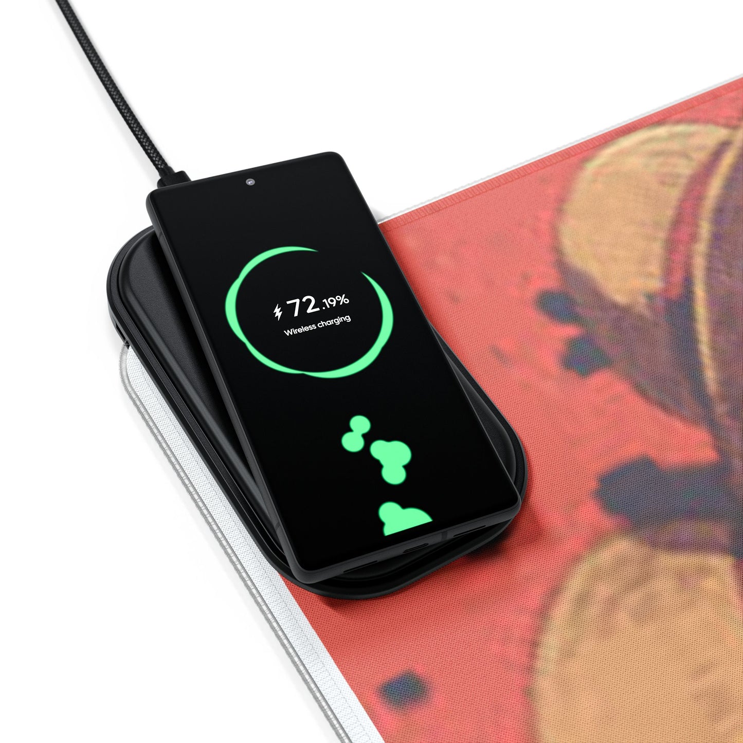 Luffy, One piece - LED Wireless Charging Gaming Mouse Pad
