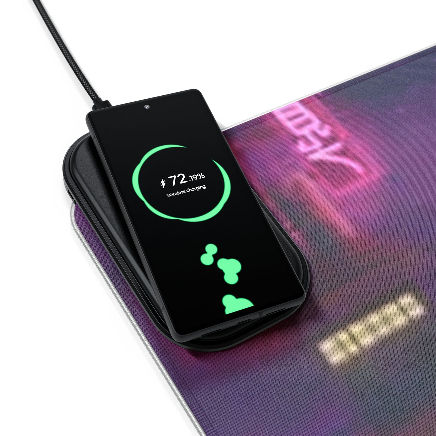 Naruto, Rain Village - LED Wireless Charging Gaming Mouse Pad