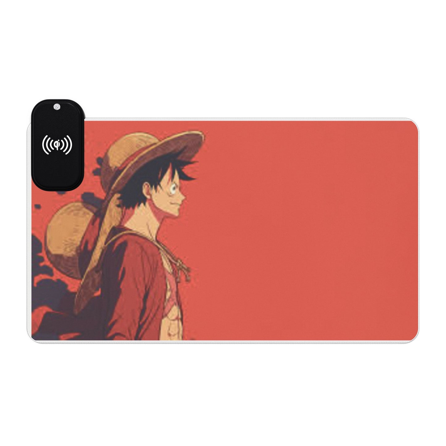 Luffy, One piece - LED Wireless Charging Gaming Mouse Pad
