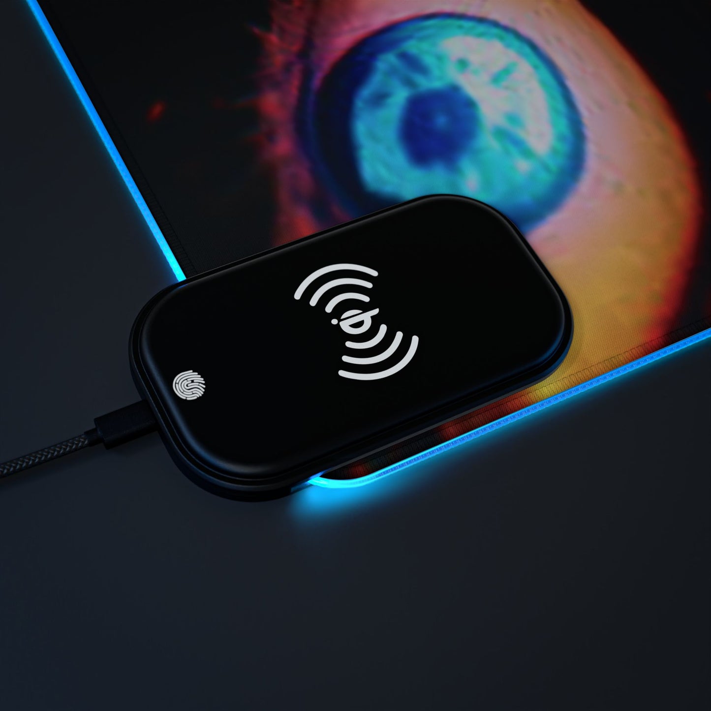 Jujutsu kaisen LED Gaming Mouse Pad with Wireless Charging