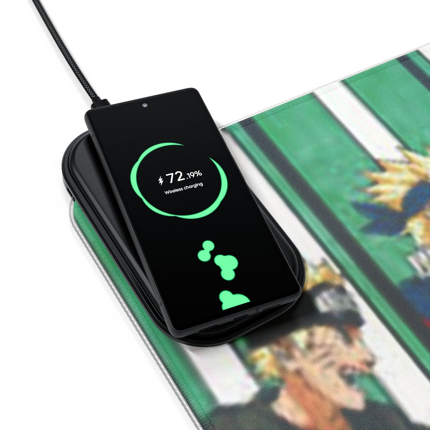 Naruto LED Wireless Charging Gaming Mouse Pad