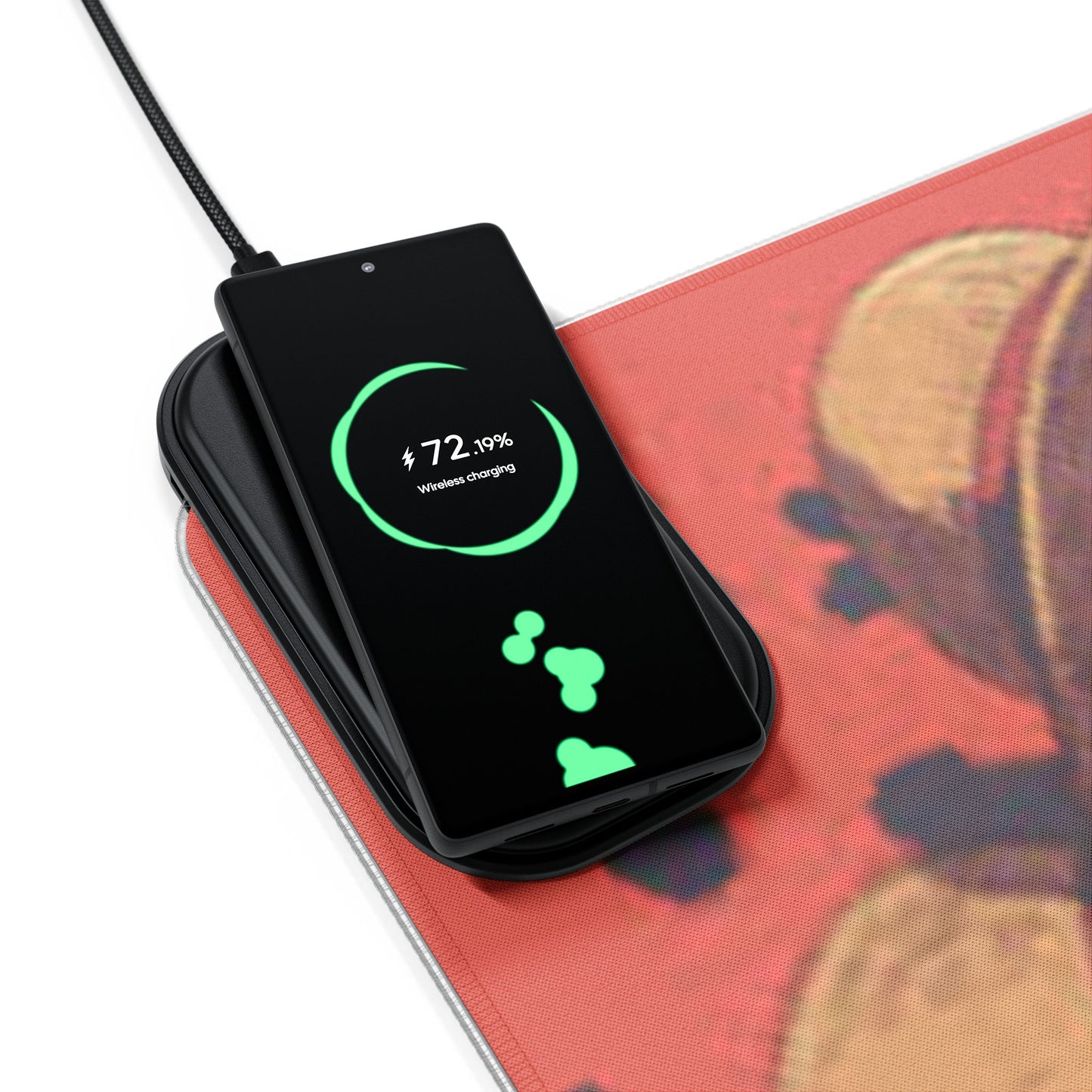 Luffy, One piece - LED Wireless Charging Gaming Mouse Pad