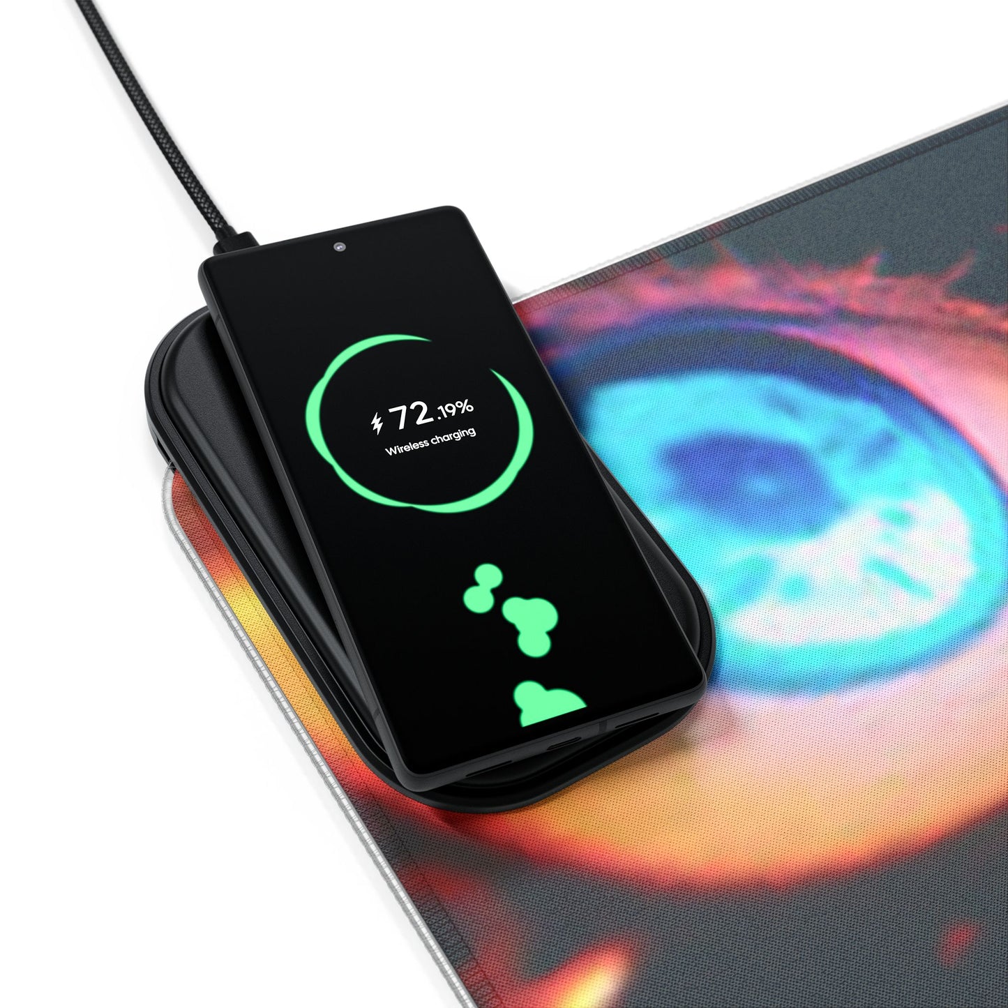 Jujutsu kaisen LED Gaming Mouse Pad with Wireless Charging