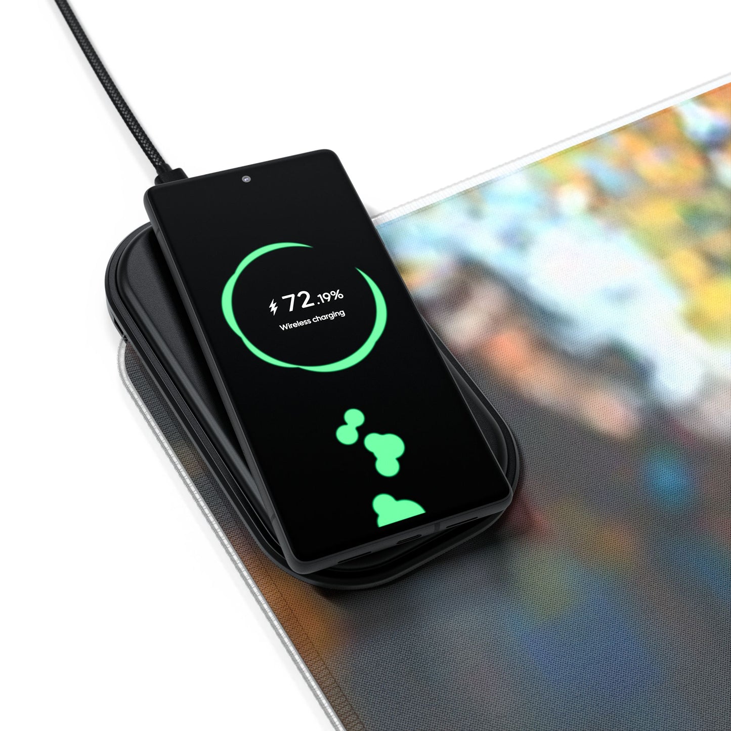 Luffy, one piece - LED Wireless Charging Gaming Mouse Pad