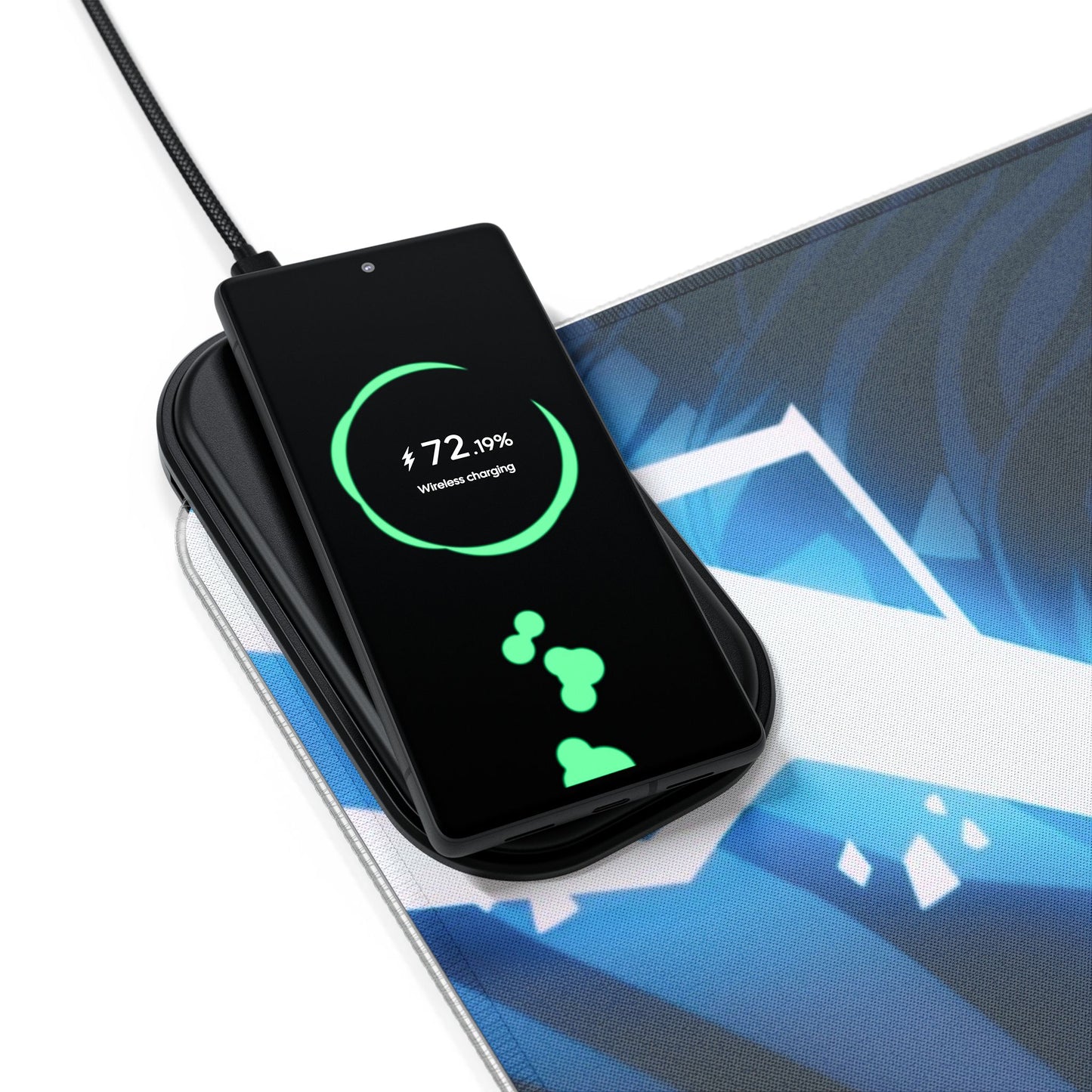 Sasuke Uchiha - LED Gaming Mouse Pad with Wireless Charging