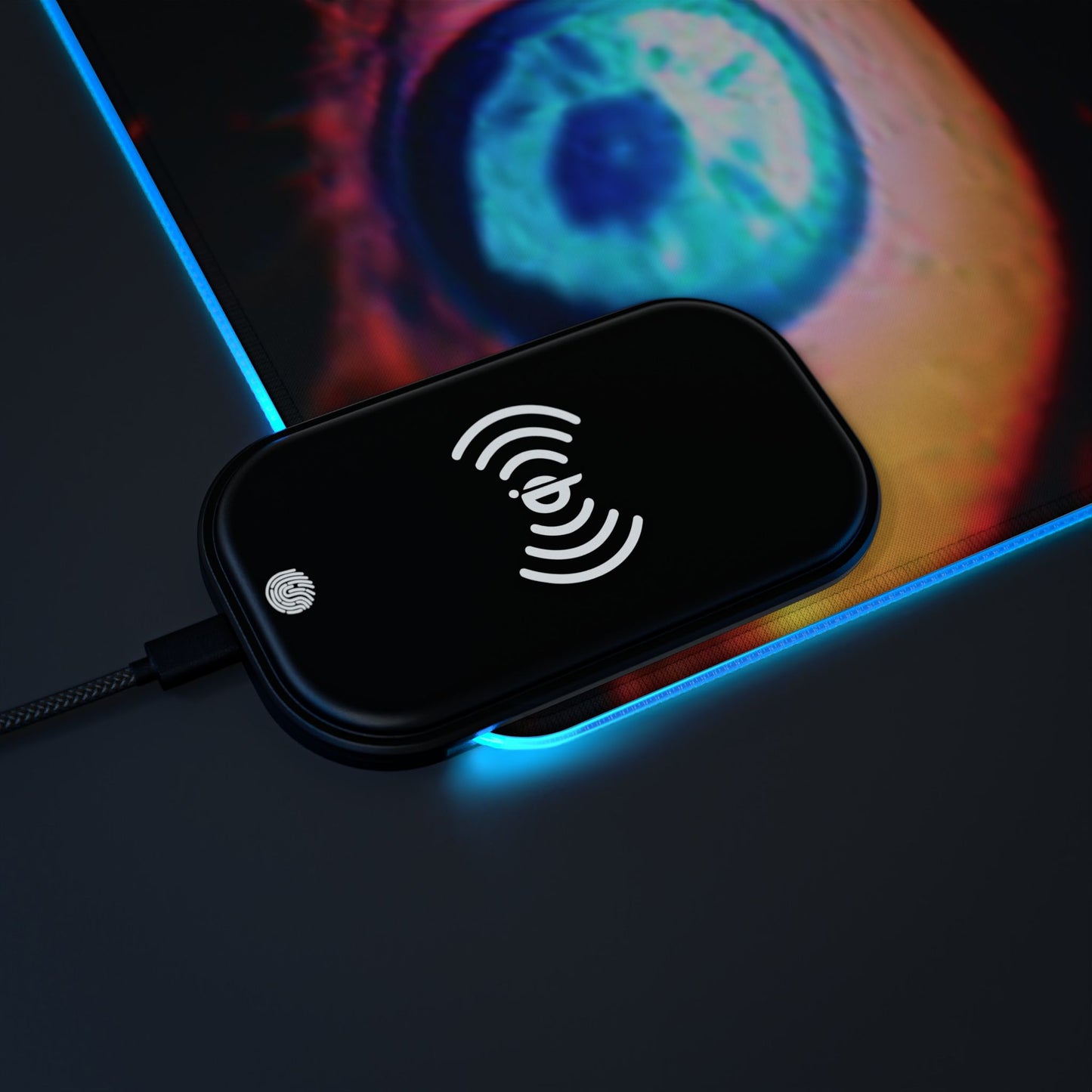 Jujutsu kaisen LED Gaming Mouse Pad with Wireless Charging