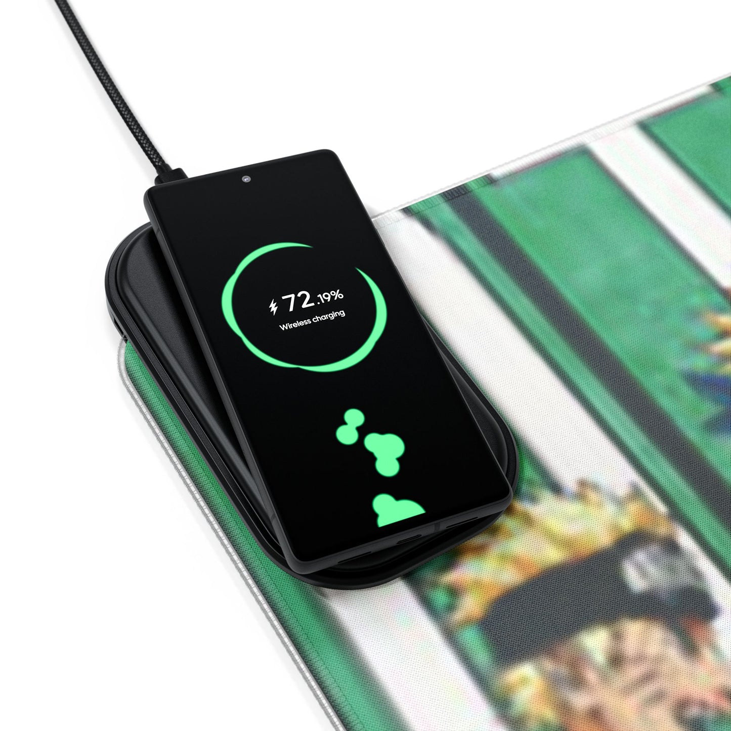 Naruto LED Wireless Charging Gaming Mouse Pad