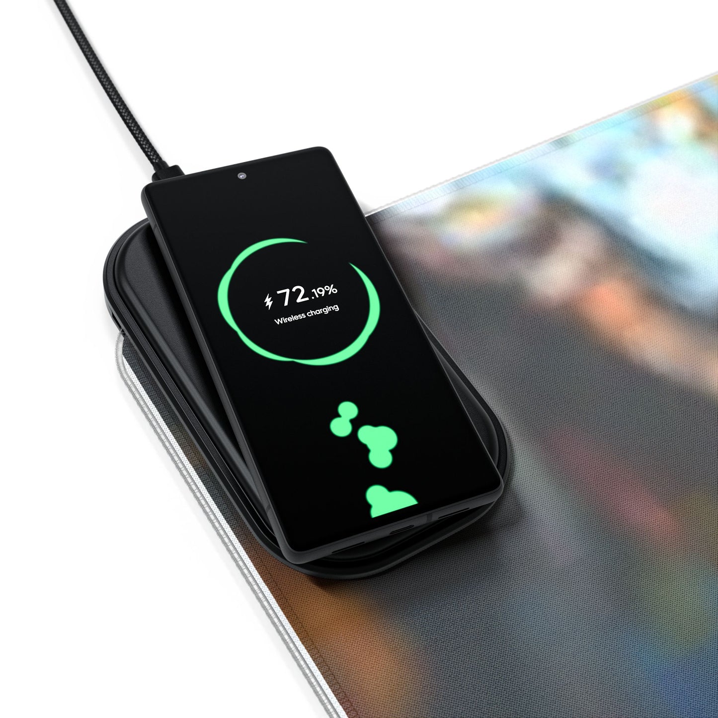 Luffy, one piece - LED Wireless Charging Gaming Mouse Pad