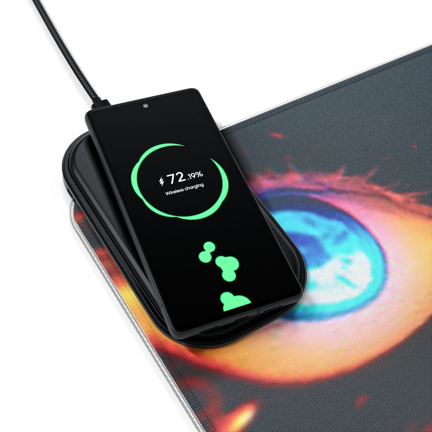 Jujutsu kaisen LED Gaming Mouse Pad with Wireless Charging