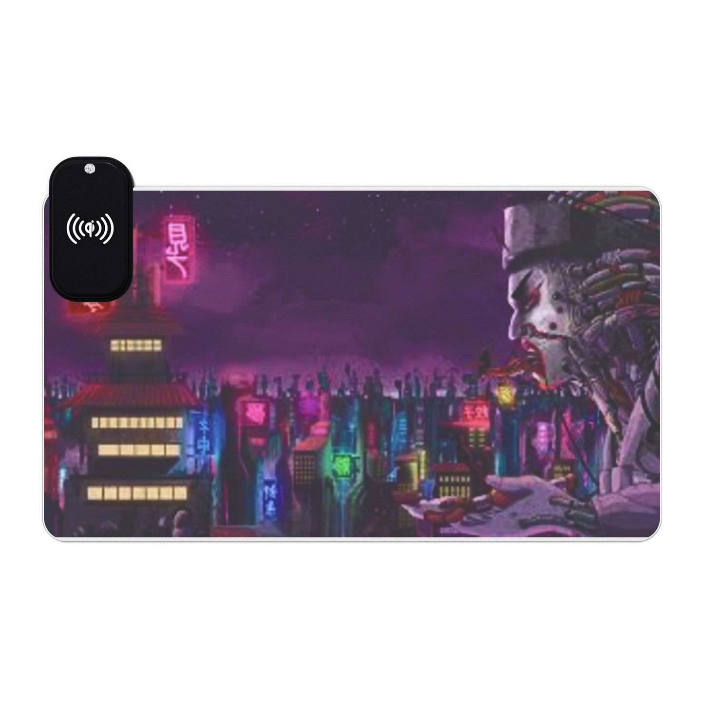 Naruto, Rain Village - LED Wireless Charging Gaming Mouse Pad