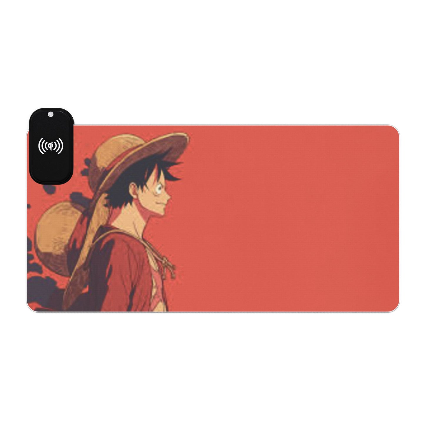 Luffy, One piece - LED Wireless Charging Gaming Mouse Pad