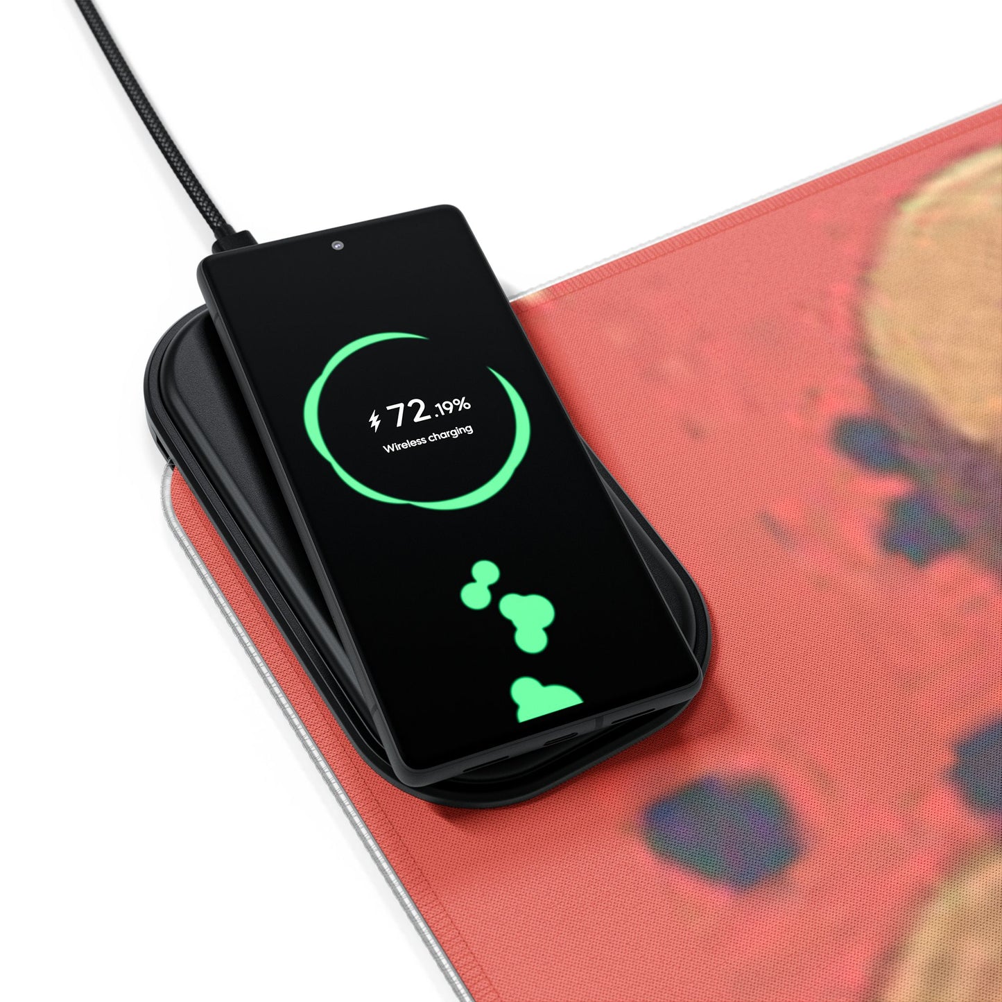 Luffy, One piece - LED Wireless Charging Gaming Mouse Pad