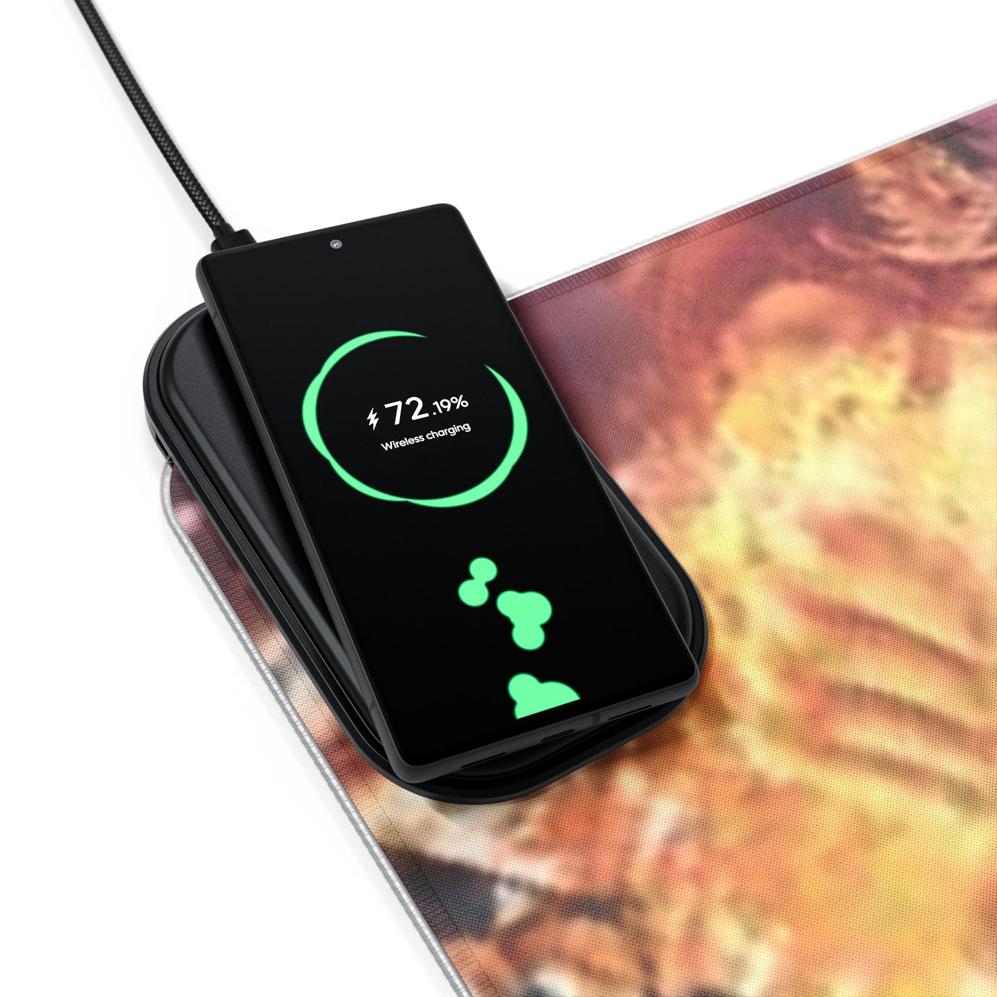 Luffy x Law - LED Gaming Mouse Pad with Wireless Charging