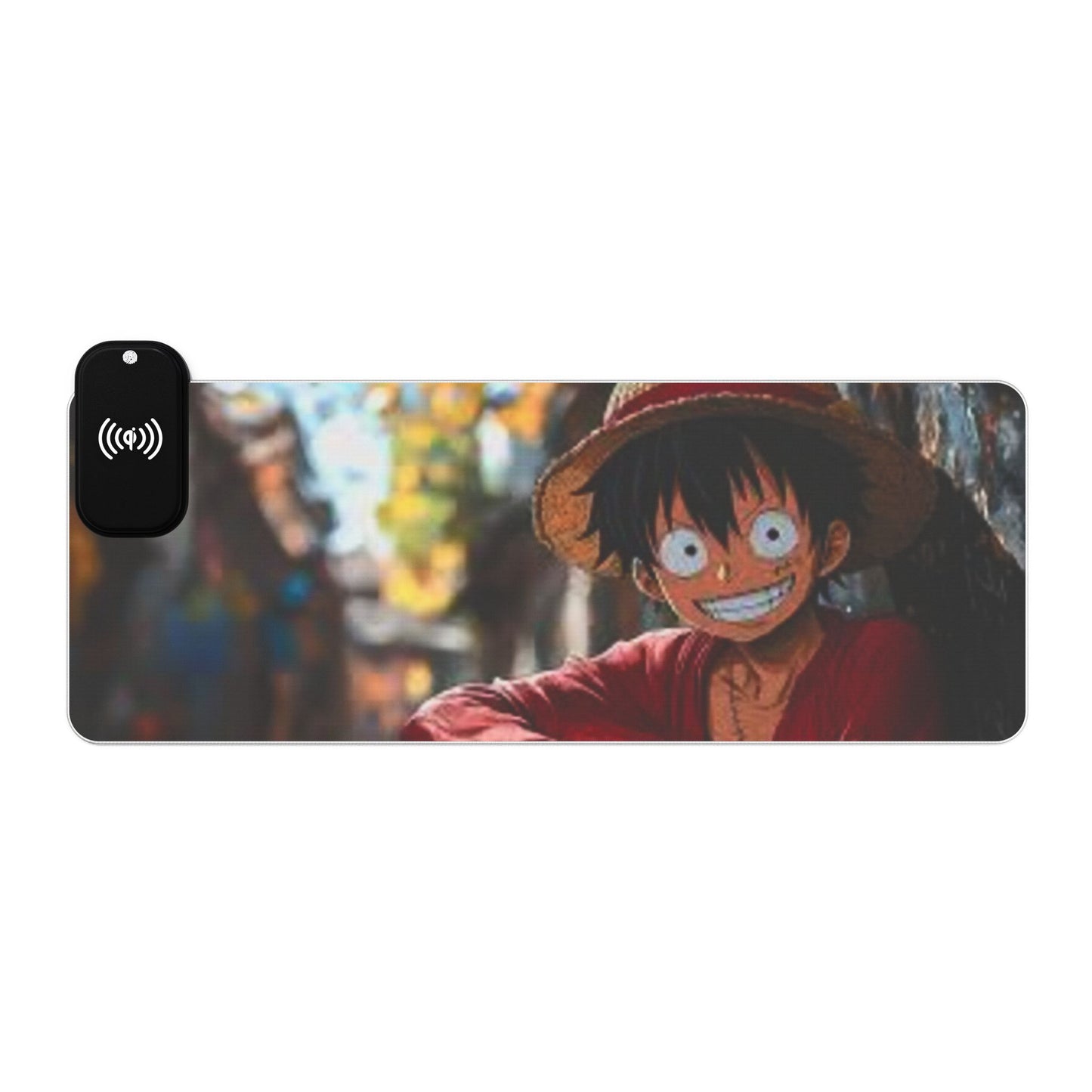 Luffy, one piece - LED Wireless Charging Gaming Mouse Pad