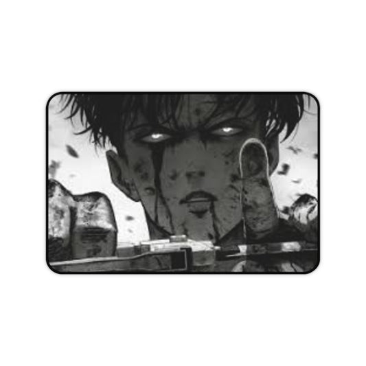 Captain Levi Ackerman, AOT - Anime Desk Mat