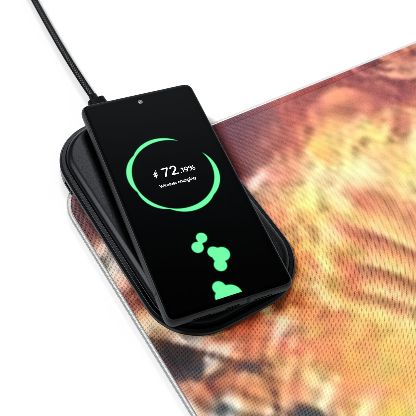 Luffy x Law - LED Gaming Mouse Pad with Wireless Charging
