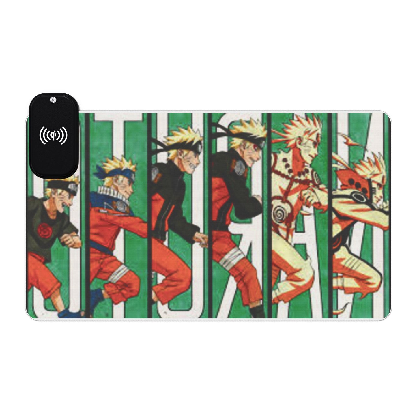 Naruto LED Wireless Charging Gaming Mouse Pad