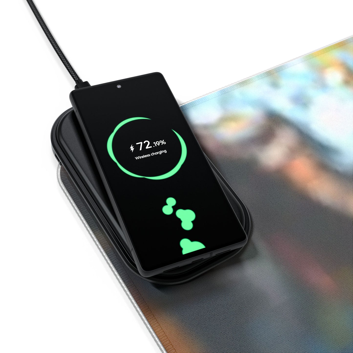 Luffy, one piece - LED Wireless Charging Gaming Mouse Pad
