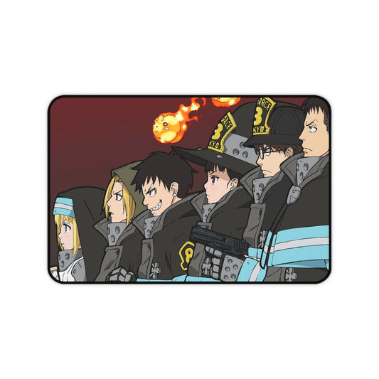 Fire Force, company 8 - Anime Desk Mat