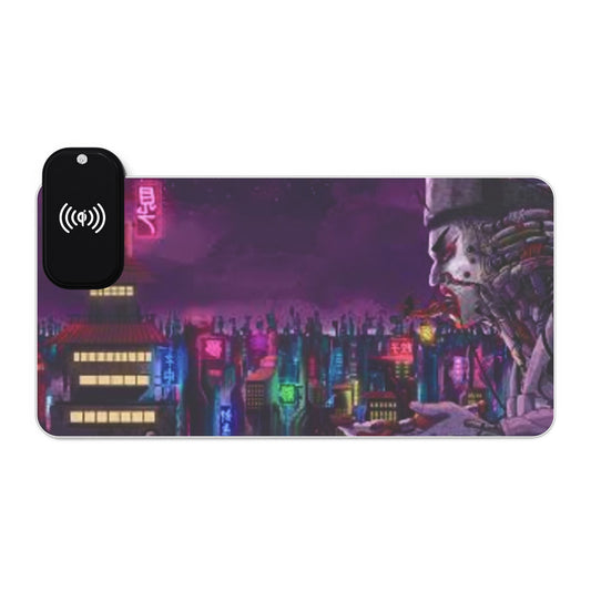 Naruto, Rain Village - LED Wireless Charging Gaming Mouse Pad