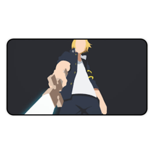 Edgy Gamer Desk Mat - Perfect for Gaming, Home Office, or Study, Features Dynamic Character Design, Ideal Gift for Gamers