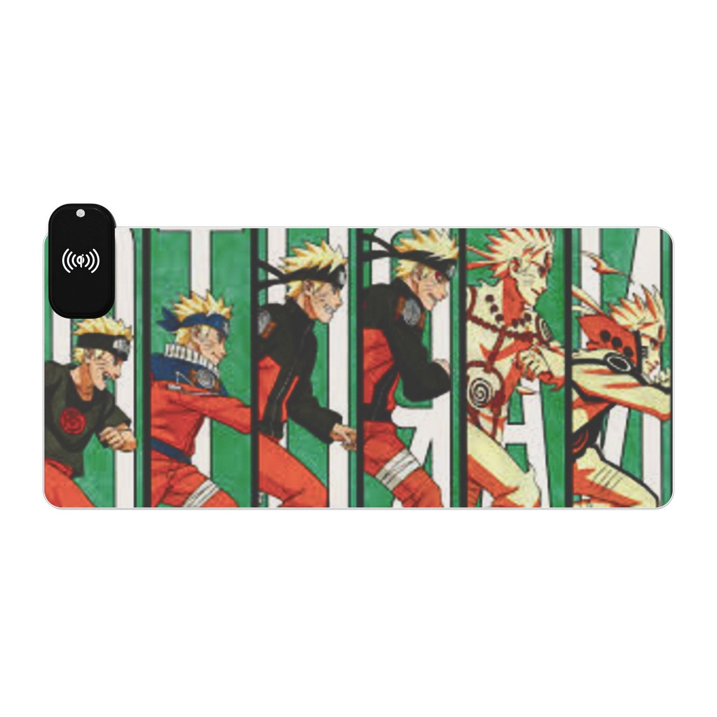 Naruto LED Wireless Charging Gaming Mouse Pad